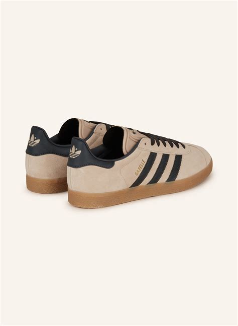 adidas gazelle hellbraun schwarz|Adidas gazelle sandals.